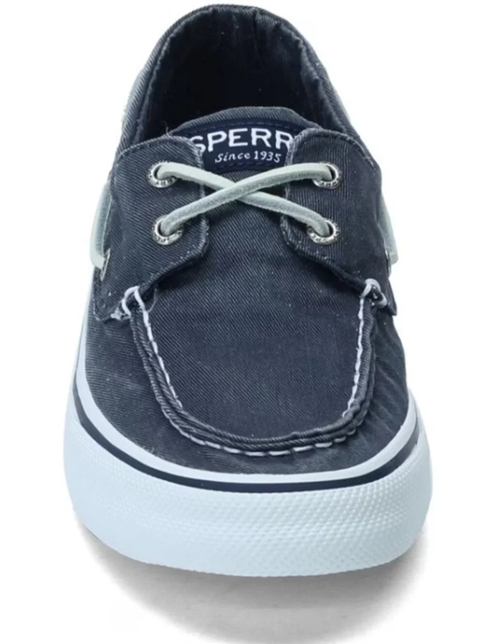 New Sperry Top Sider Mens Bahama II Denim Canvas Casual Slipon Comfort Shoes 9